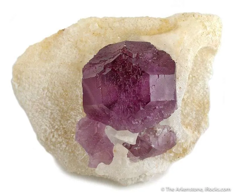 Fluorite in Quartz image