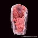 Fluorite in Rhodochrosite pocket - image 3