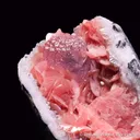 Fluorite in Rhodochrosite pocket - image 4