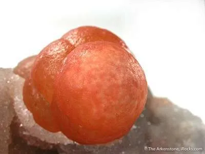 Fluorite Included By Hematite - image 2