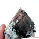 Fluorite Included By Schorl, on Albite - image 3