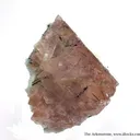 Fluorite Included By Schorl, on Albite - image 5