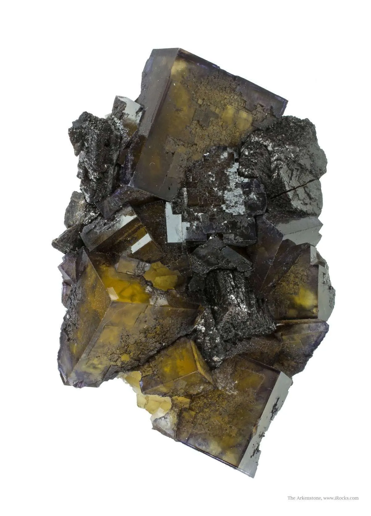 Fluorite Intergrown With Sphalerite - image 5