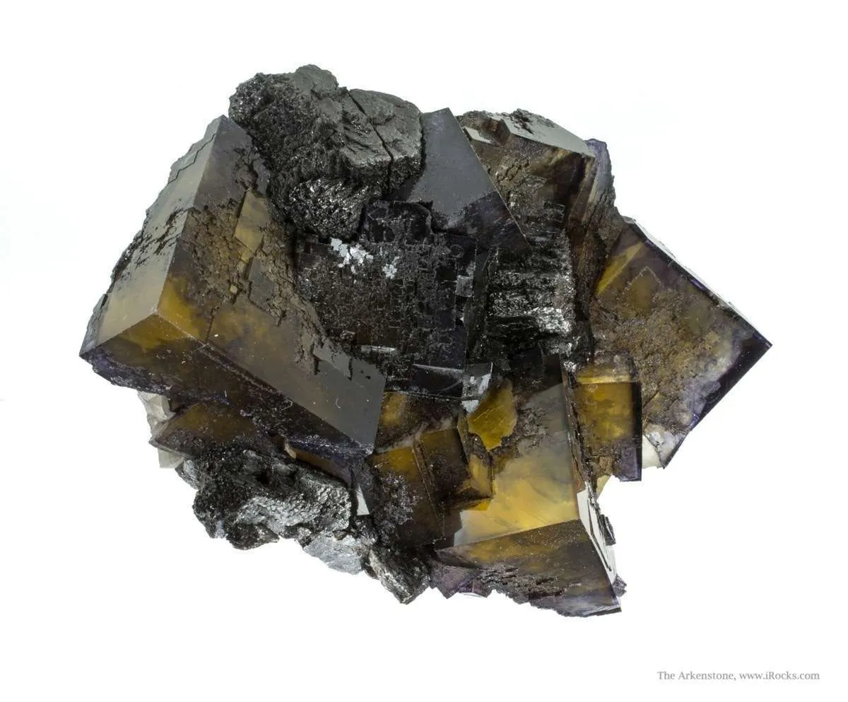 Fluorite Intergrown With Sphalerite - image 4