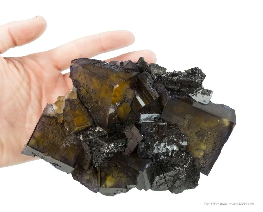 Fluorite Intergrown With Sphalerite image