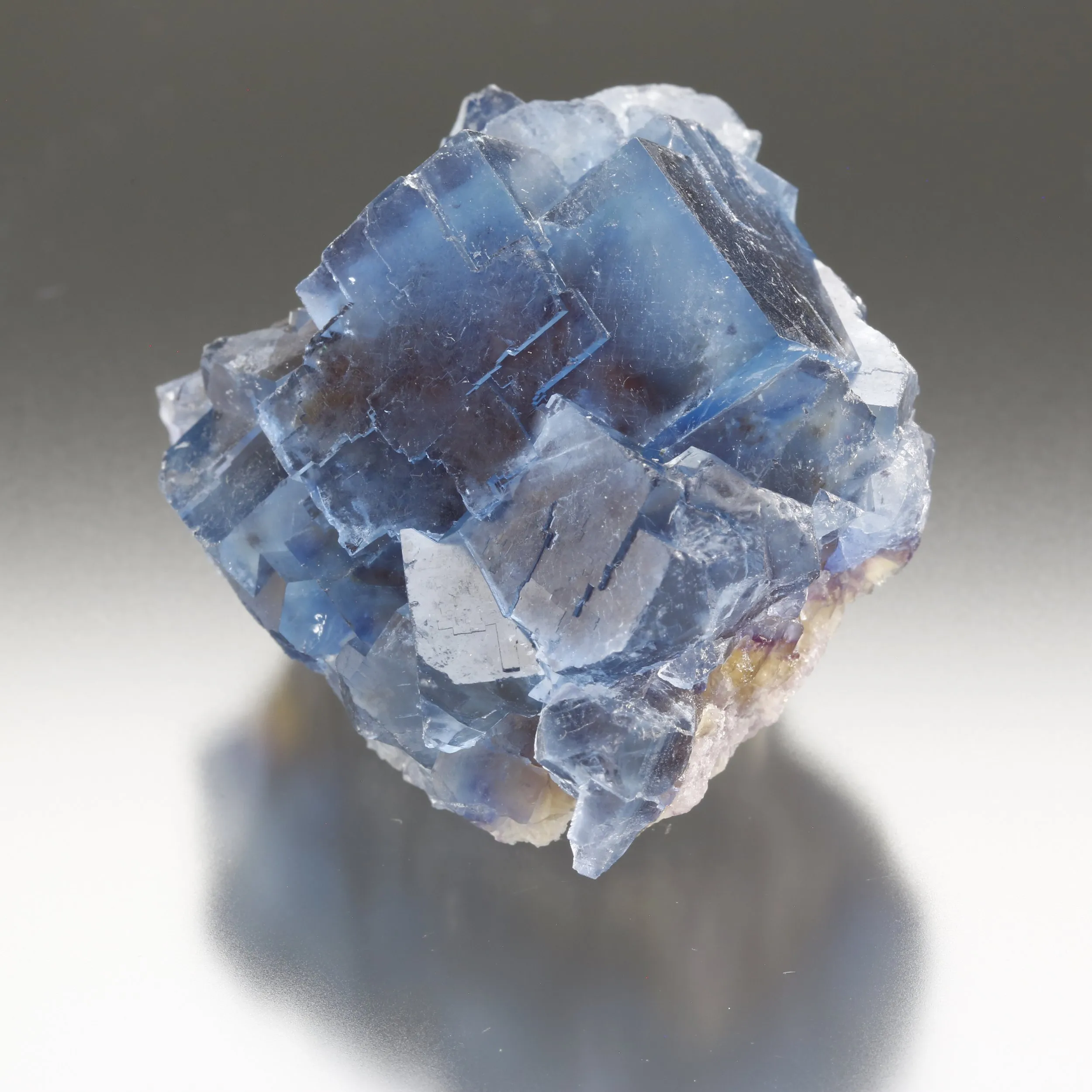 Fluorite, La Barre Mine, Riom, Puy-de-Dome, Auvergne-Rhone-Alpes, France - image 2