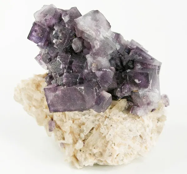 Fluorite, Microcline image