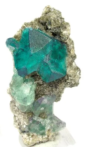 Fluorite, Mimetite image