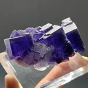 Fluorite, Minerva No. 1 Mine, Cave-In-Rock, Hardin County, Illinois - image 2