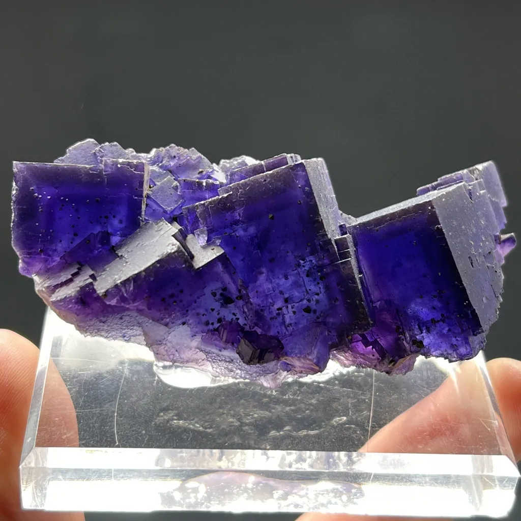 Fluorite, Minerva No. 1 Mine, Cave-In-Rock, Hardin County, Illinois image
