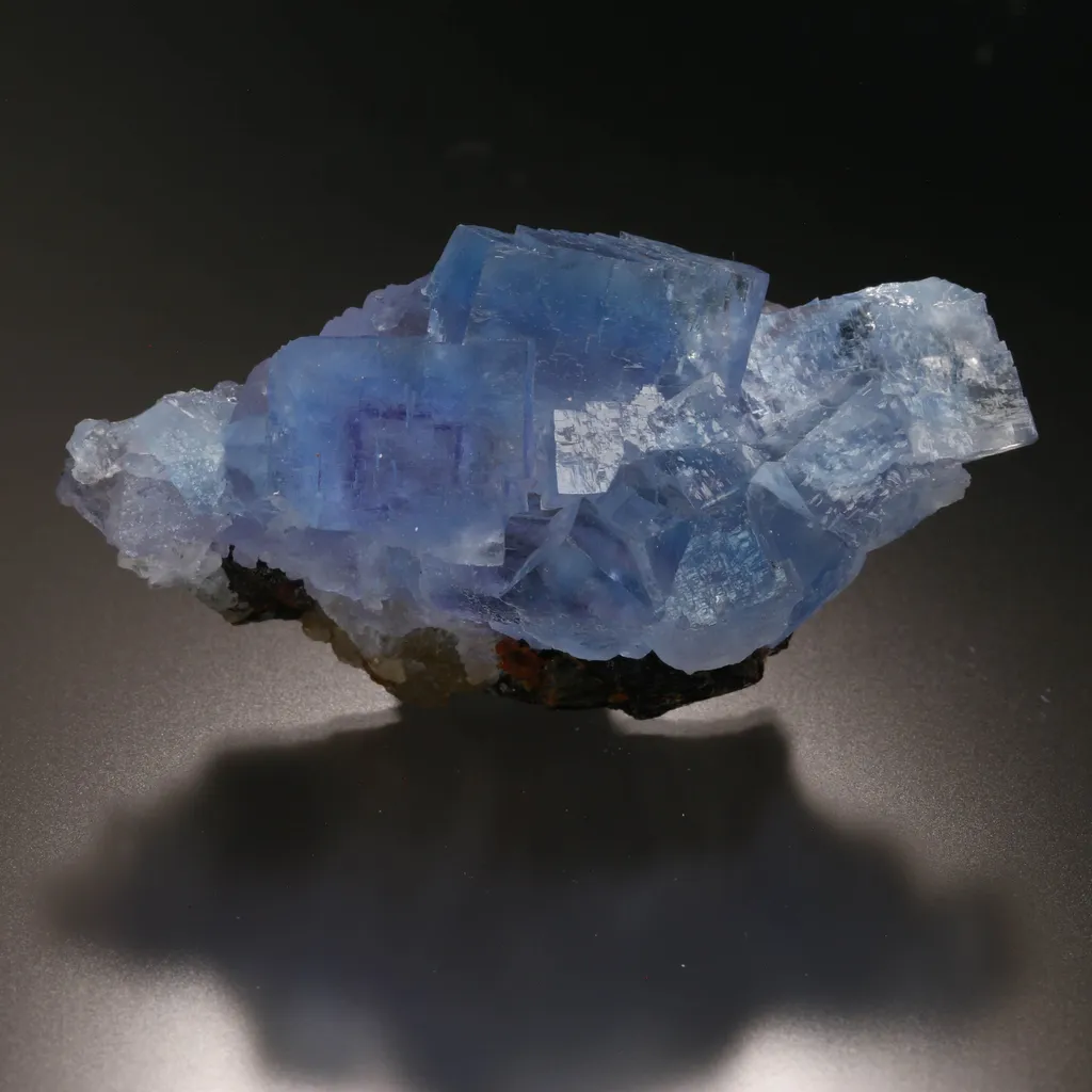 Fluorite, Minerva No. 1 Mine, Cave-In-Rock, Hardin County, Illinois, USA image