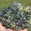 Fluorite & Muscovite 2220 grams - Okorusu Mine, Otjozondjupa Region, Namibia - Fluorescent - image 1