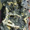 Fluorite & Muscovite 2220 grams - Okorusu Mine, Otjozondjupa Region, Namibia - Fluorescent - image 3