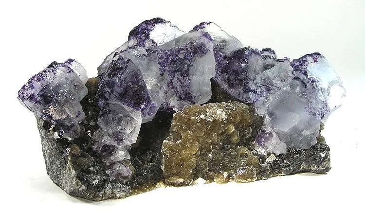 Fluorite, Muscovite image
