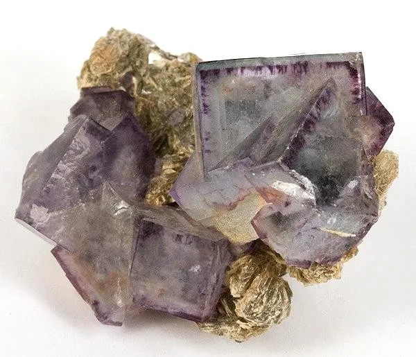 Fluorite, Muscovite image