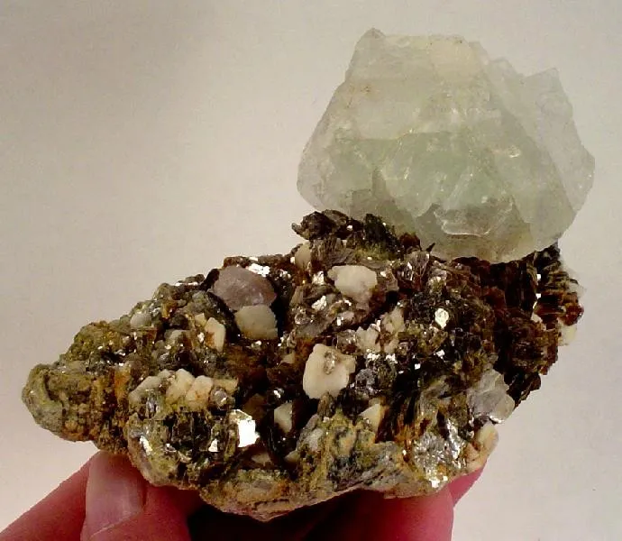 Fluorite, Muscovite, Albite image
