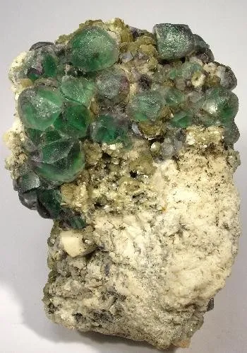 Fluorite, Muscovite, Albite image