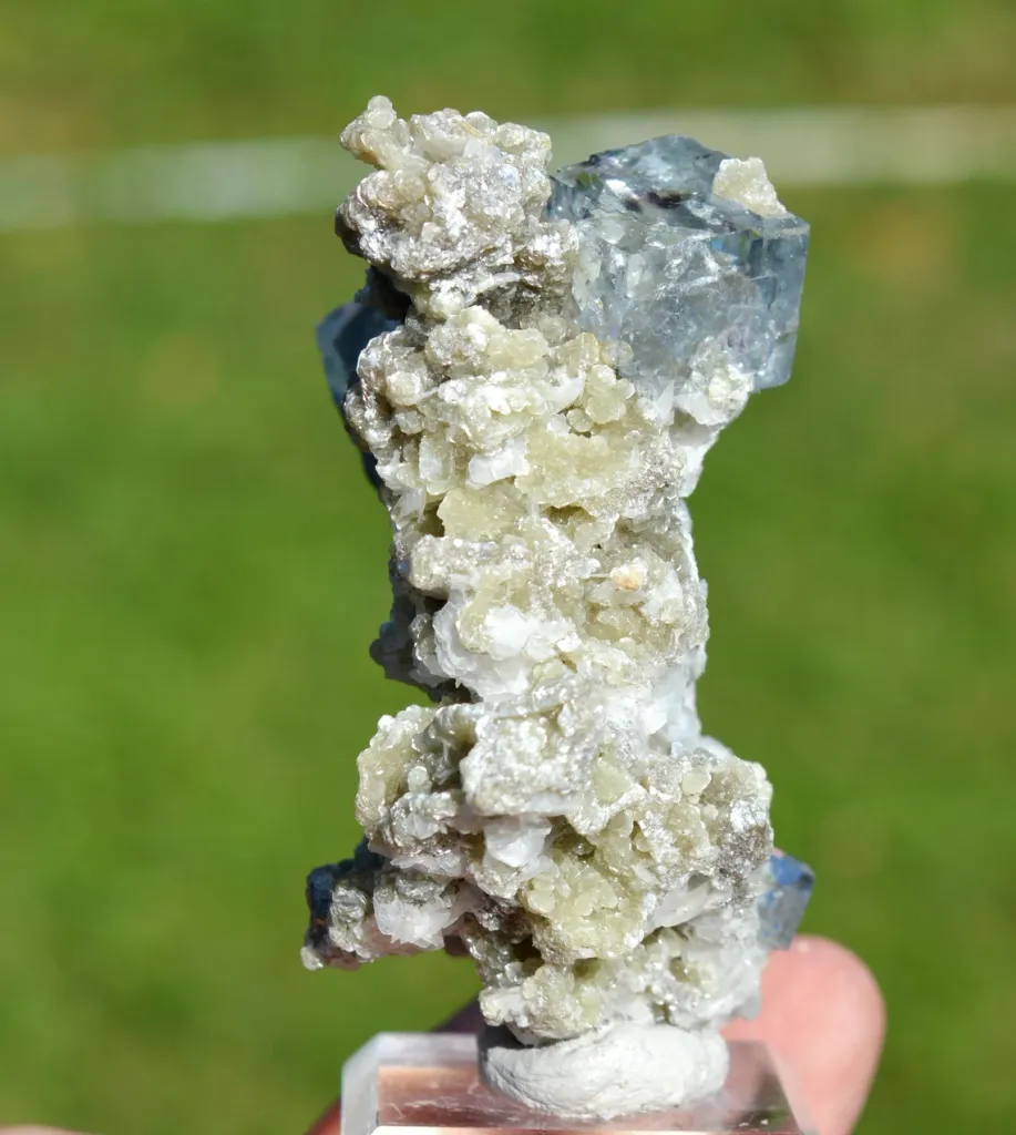 Fluorite & Muscovite Barite 139 grams - Yaogangxian Mine, Yizhang Co., Chenzhou, Hunan, China - image 6