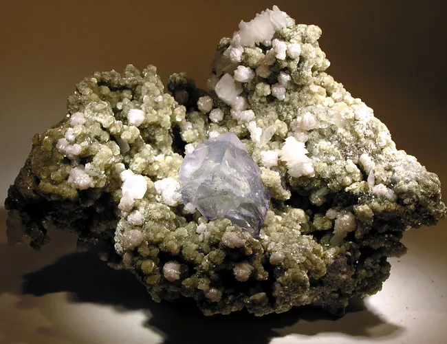 Fluorite, Muscovite, Calcite image