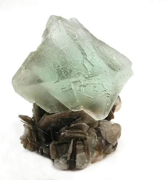 Fluorite, Muscovite image