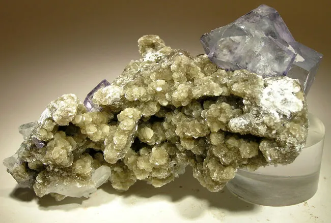 Fluorite, Muscovite image