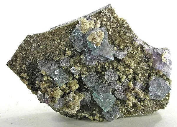 Fluorite, Muscovite image