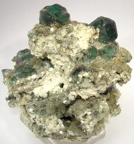 Fluorite, Muscovite, Feldspar Group image