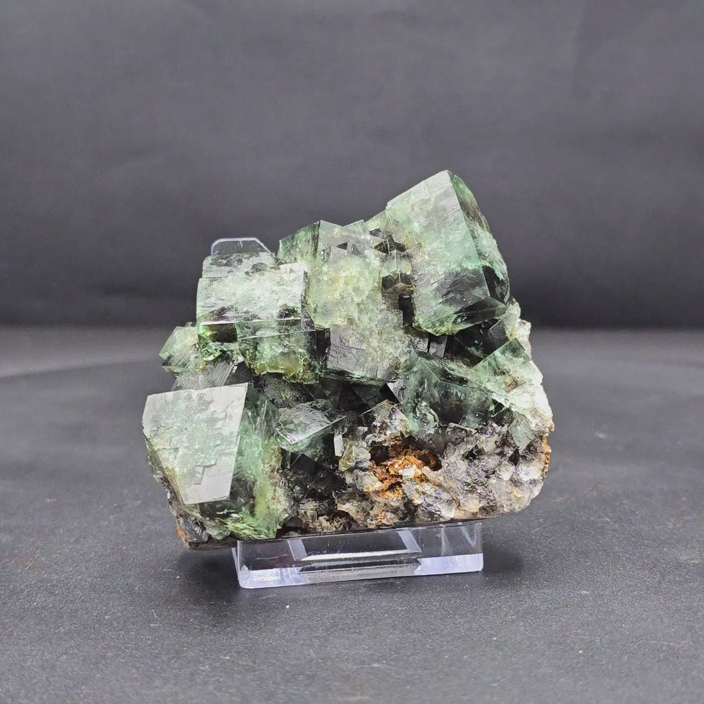 Fluorite Natural Mineral Specimen. - image 7