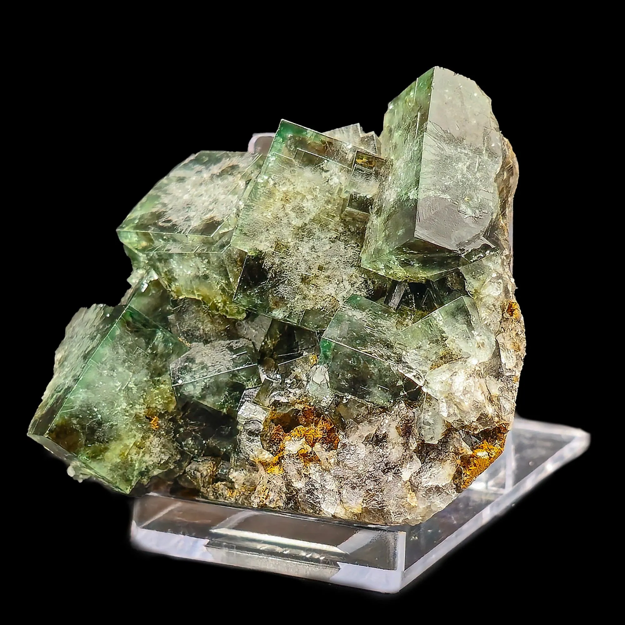 Fluorite Natural Mineral Specimen. - image 2