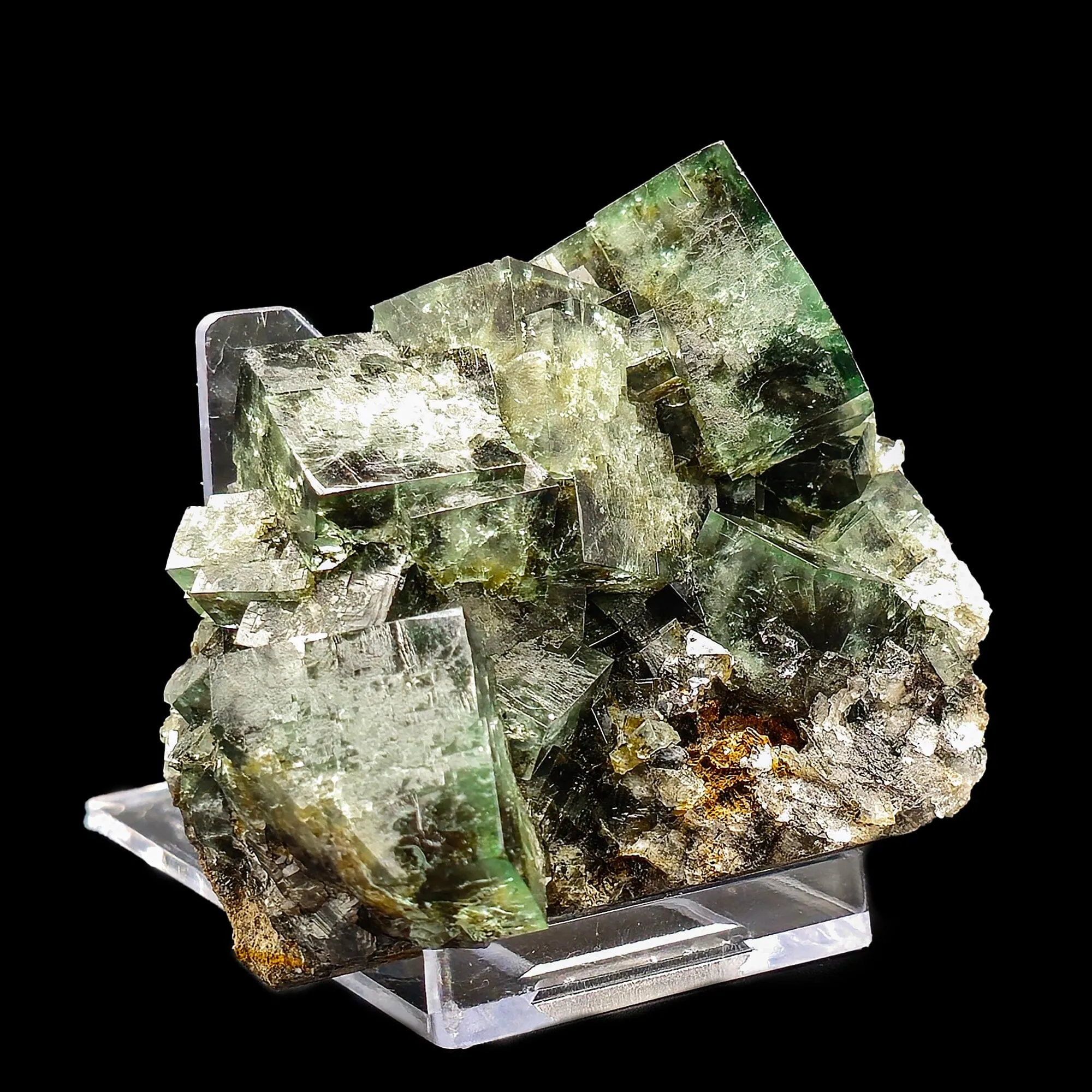 Fluorite Natural Mineral Specimen. - image 4