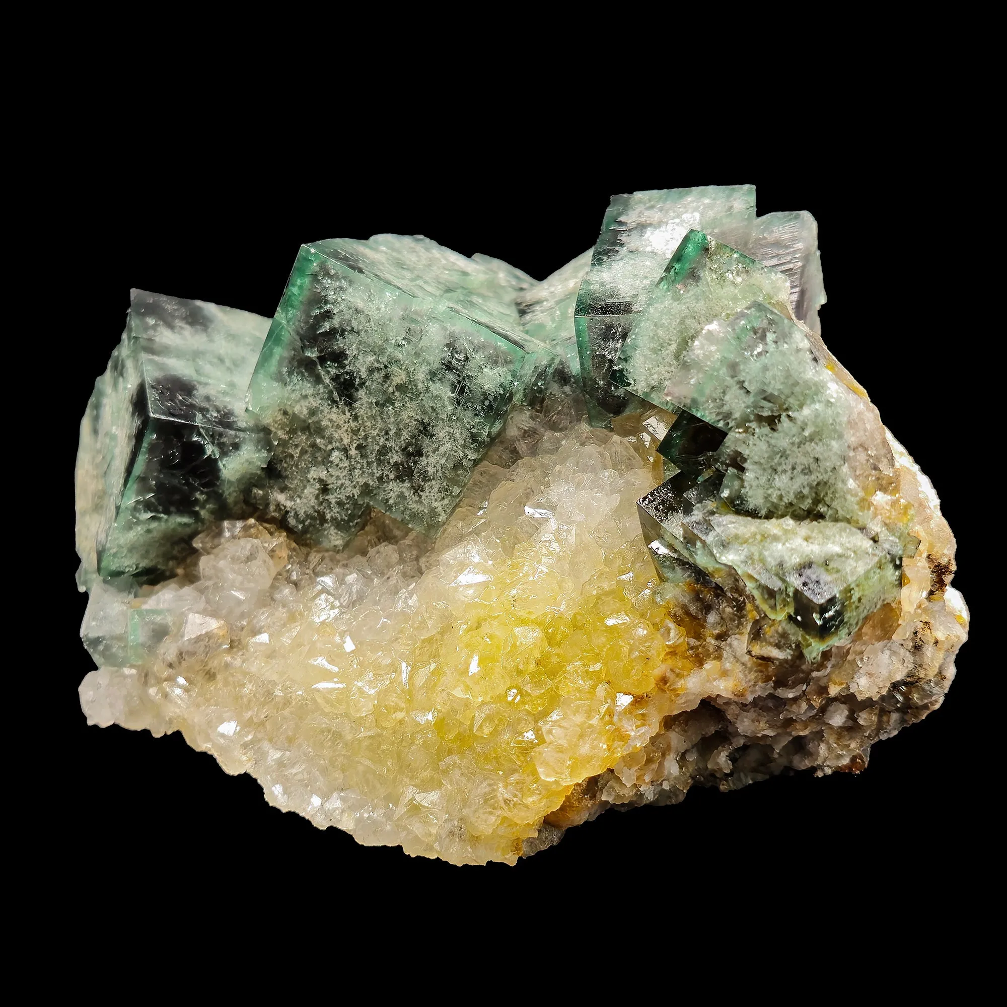 Fluorite Natural Mineral Specimen. - image 1