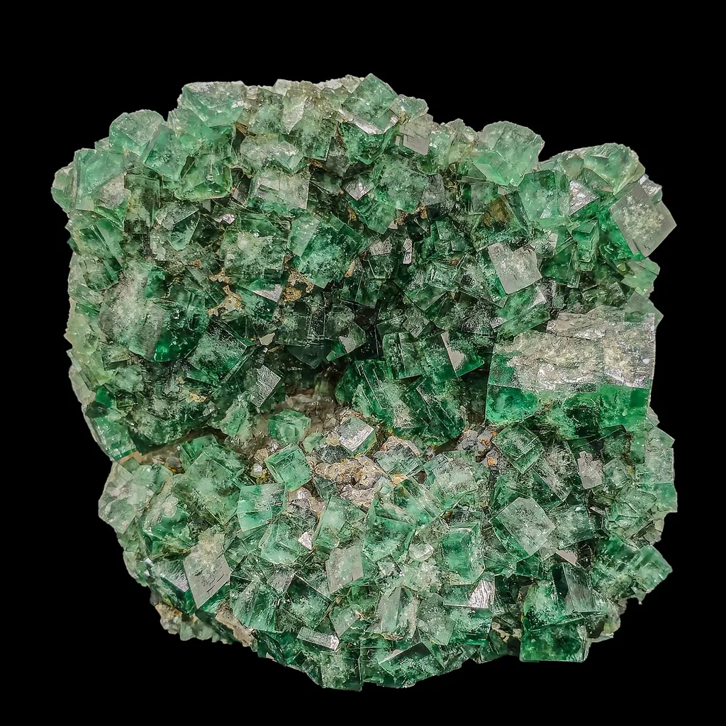 Fluorite Natural Mineral Specimen. image