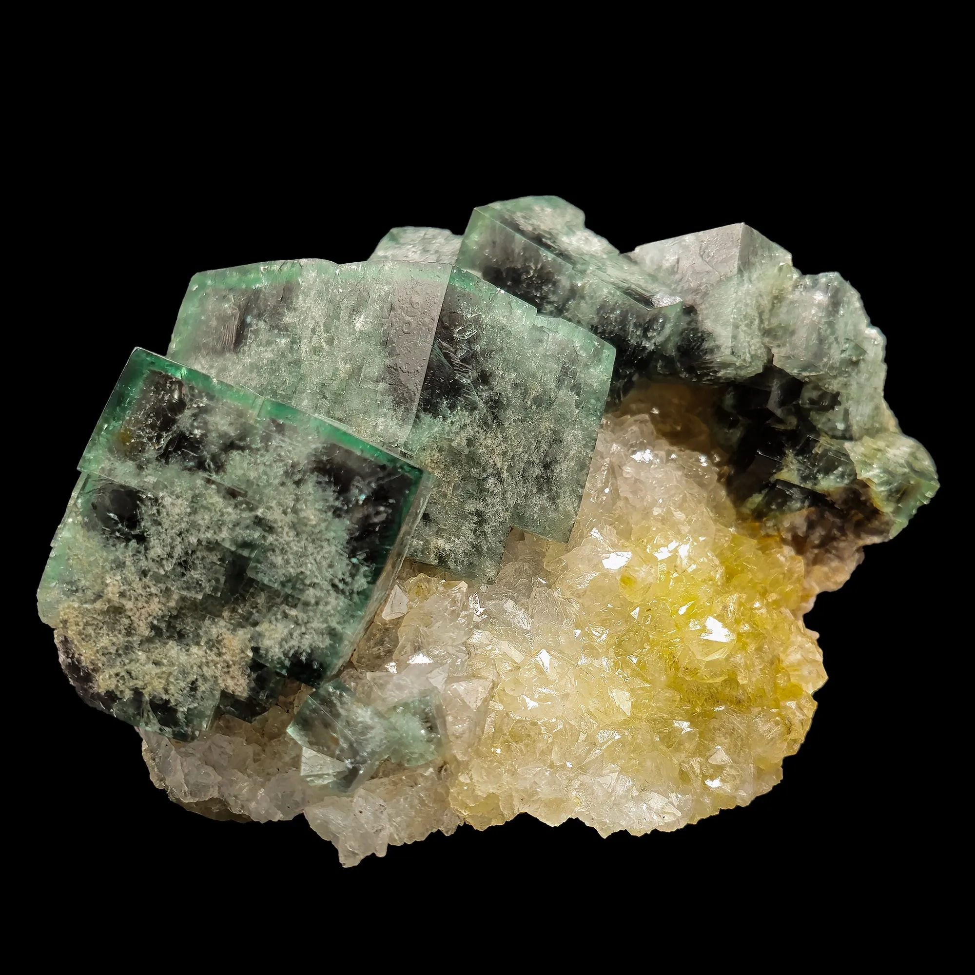 Fluorite Natural Mineral Specimen. - image 2