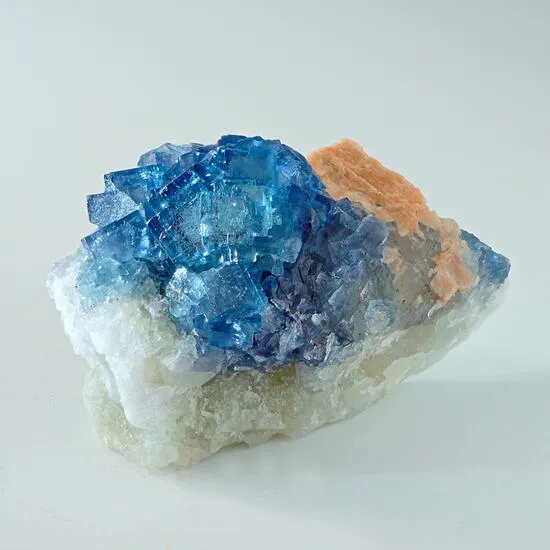 Fluorite - Nowaja Shaft, Schottenberg, Frohnau, Annaberg-Buchholz, Erzgebirge, Saxony, Germany - image 2