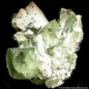 Fluorite (Octahedral) on Fluorite (Cubic) - image 3