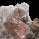 Fluorite on Adularia - image 1