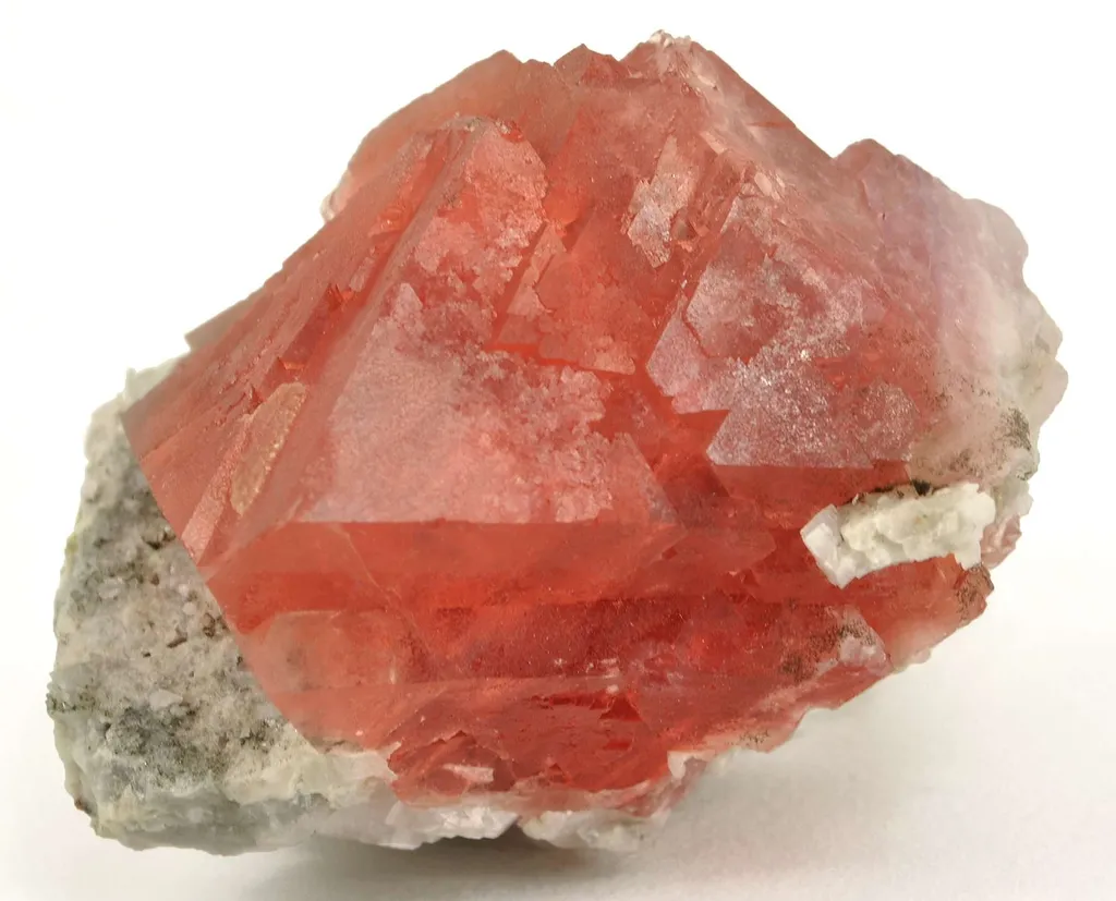 Fluorite on Adularia - image 2