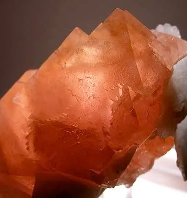 Fluorite on Adularia - image 2