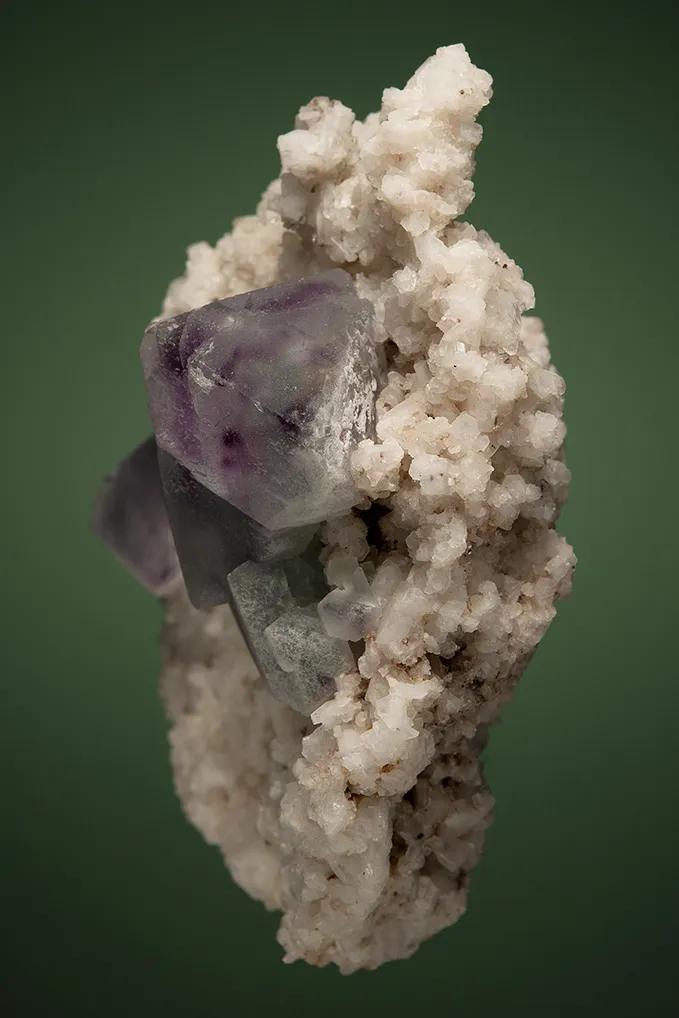 Fluorite on Albite - image 2