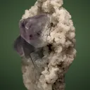 Fluorite on Albite - image 2