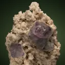Fluorite on Albite - image 1