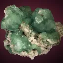 Fluorite on Albite - image 3