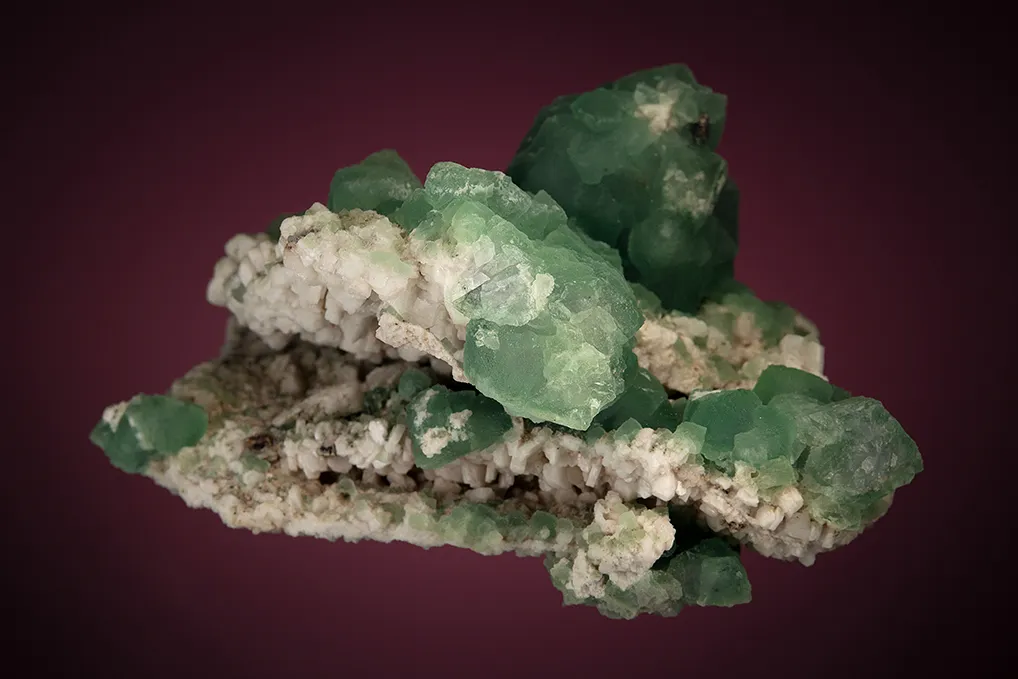 Fluorite on Albite - image 4