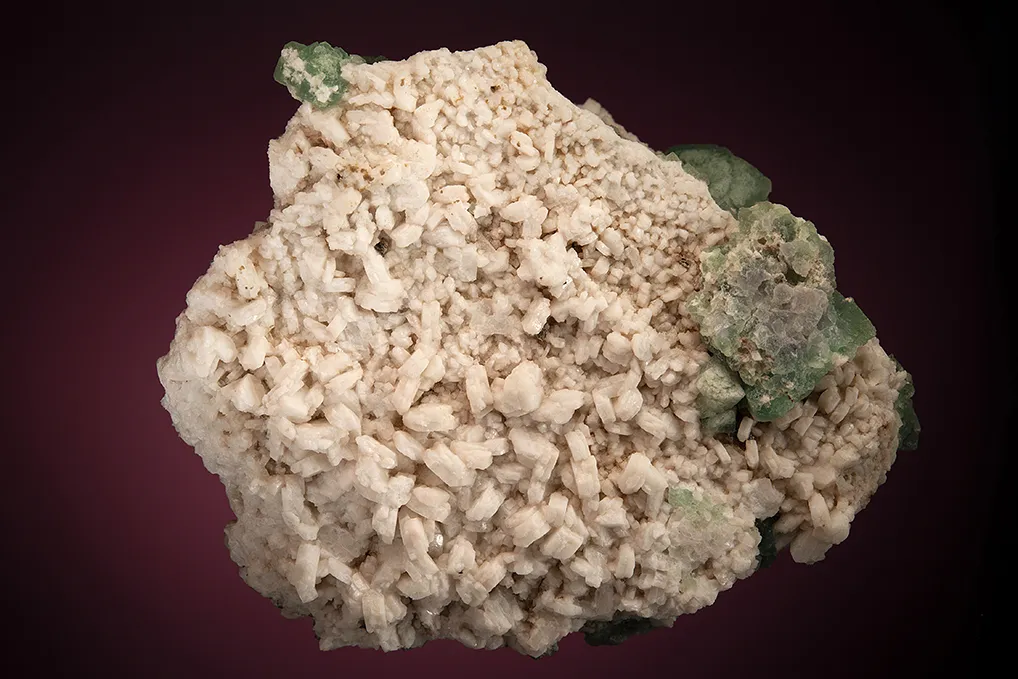 Fluorite on Albite - image 2