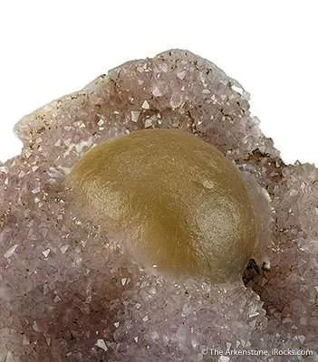 Fluorite on Amethyst - image 2