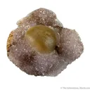 Fluorite on Amethyst - image 1