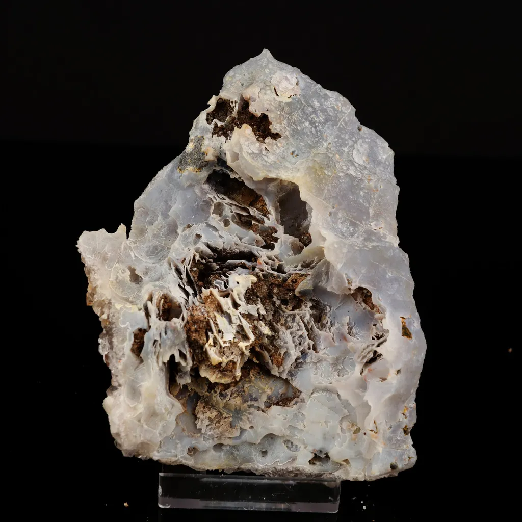 Fluorite on Amethyst Natural Mineral Specimen - image 5