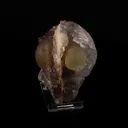 Fluorite on Amethyst Natural Mineral Specimen - image 5