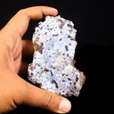 Fluorite on Amethyst Natural Mineral Specimen - image 6