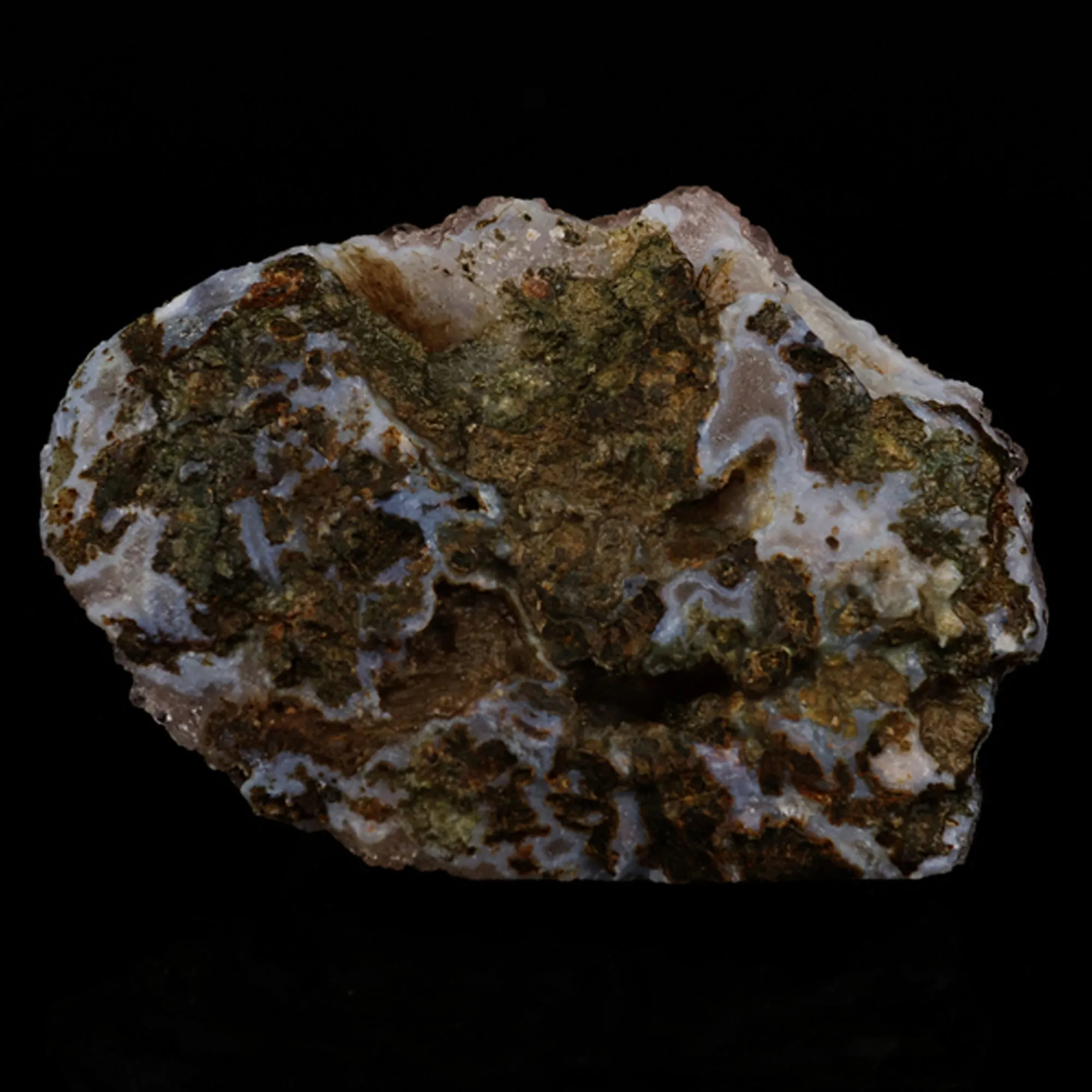 Fluorite on Amethyst Natural Mineral Specimen - image 5